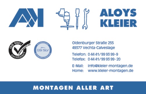 Kleier Montagen